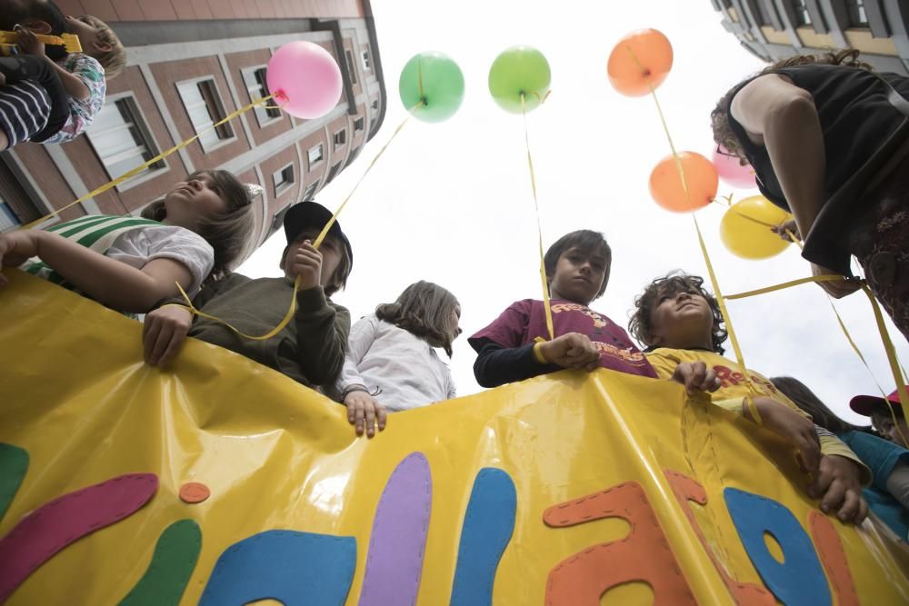 La manifestación, en imágenes