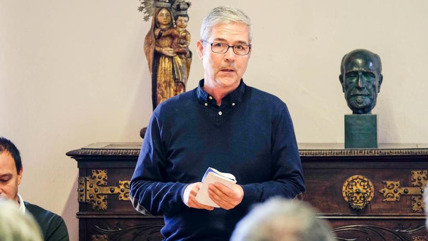 Antoni Puigvert fa una conferència a Figueres.