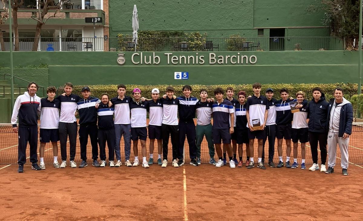 RCTB 1899 i CT Barcino, campió i finalista de Catalunya per Equips Júnior Masculins