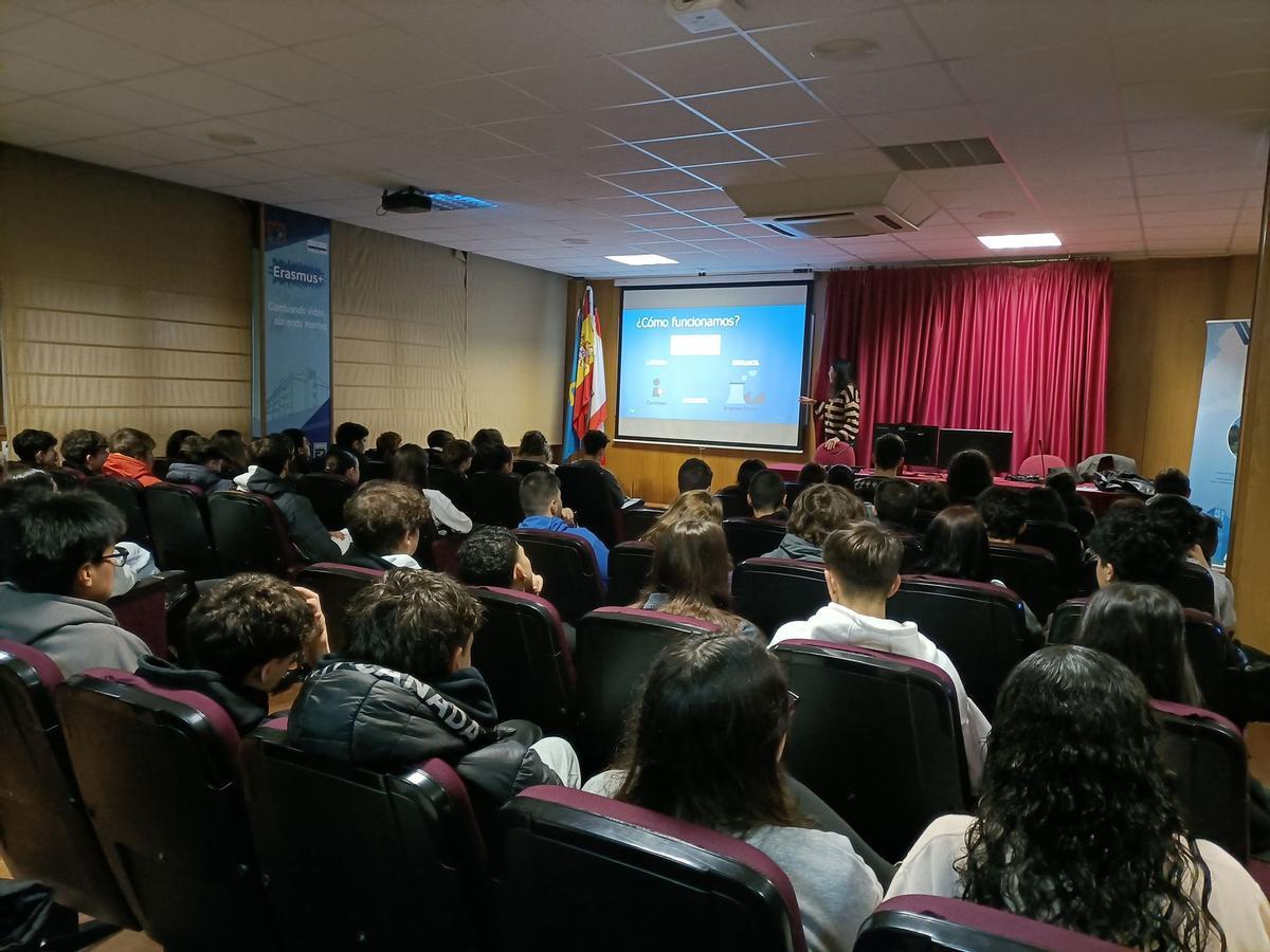 Una de las ponencias.