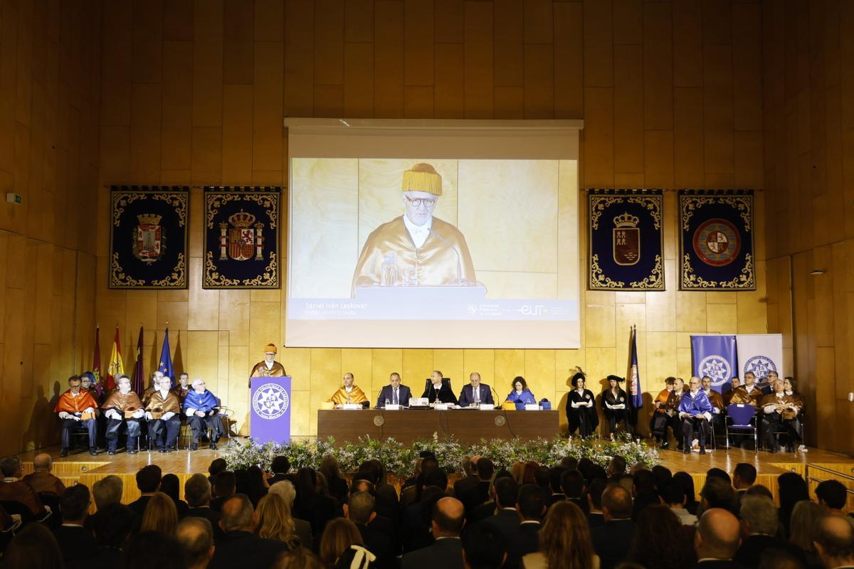 Celebración de Santo Tomás de Aquino en la Universidad Politécnica de Cartagena.
