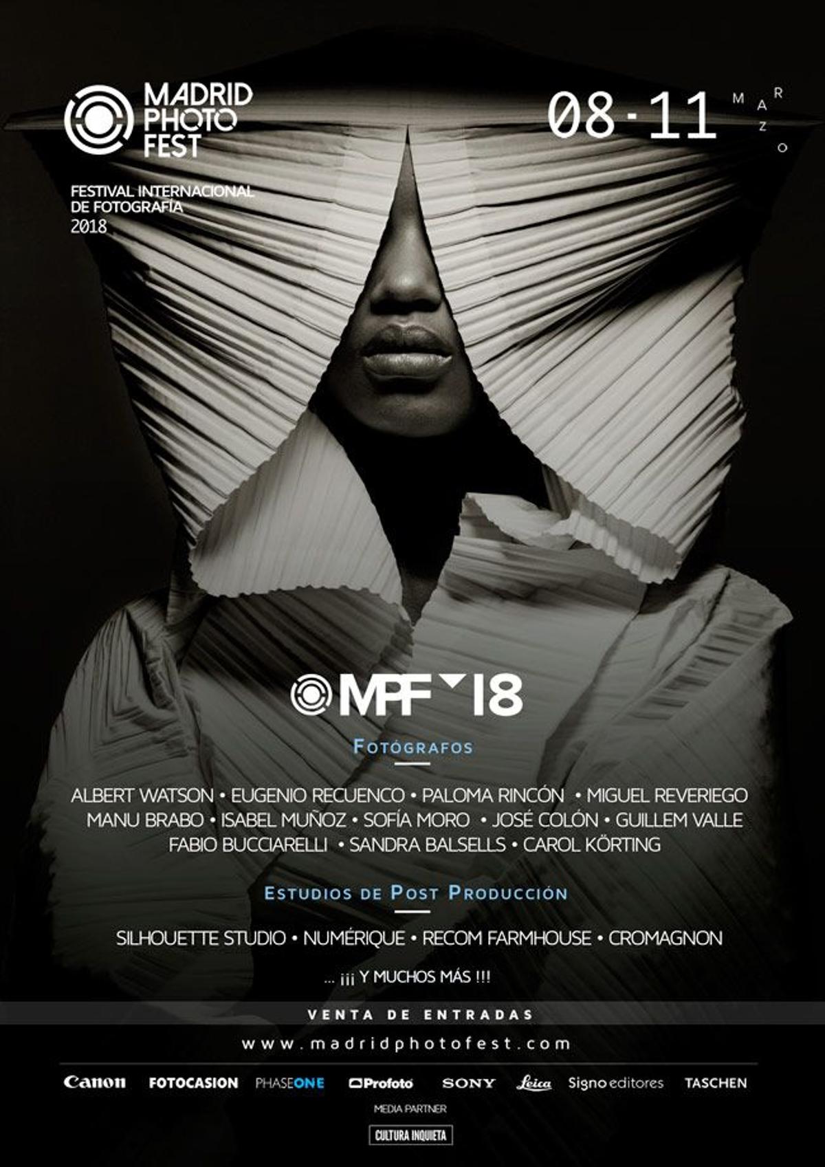 Cartel del Madrid Photo Fest 2018