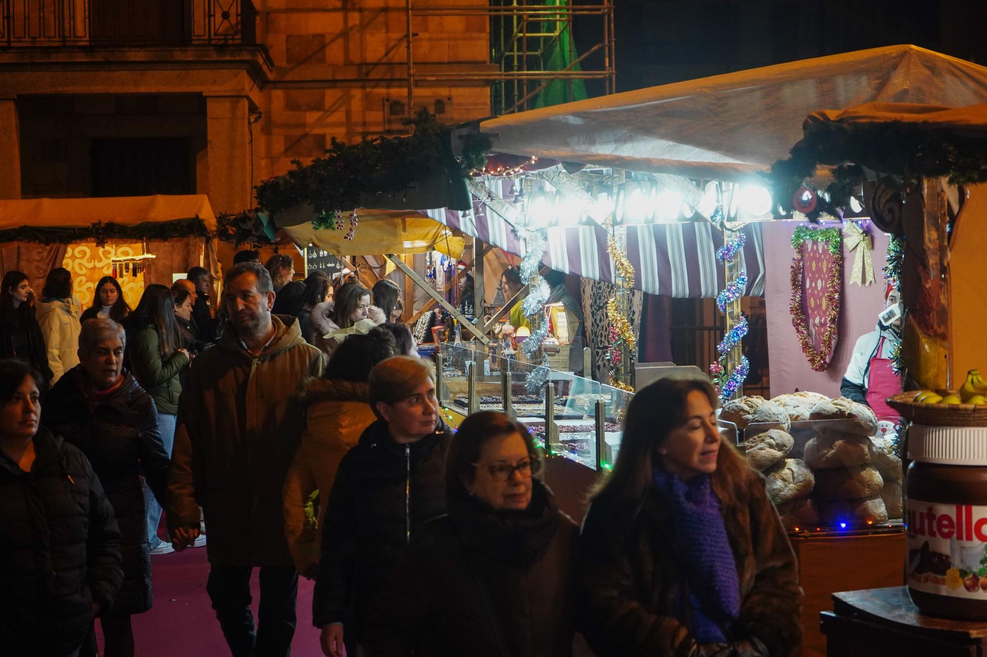 El mercado de Navidad de Zamora, en imágenes