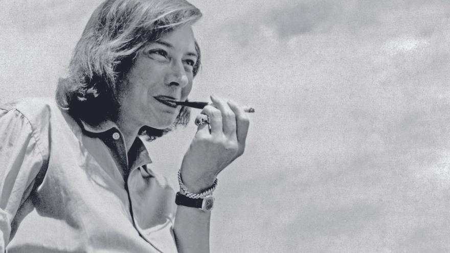 Patricia Highsmith en un fotograma del documental ‘Amando a Highsmith’, que formó parte de la programación del Atlantida Malloca Film fest 2022 (AMFF).