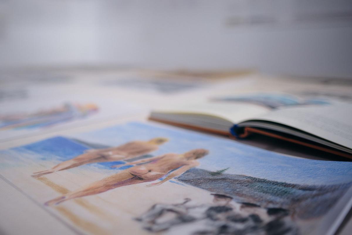 Inauguración de la exposición 'La patria del arquitecto' de Salvador Moreno Peralta en la Sociedad Económica