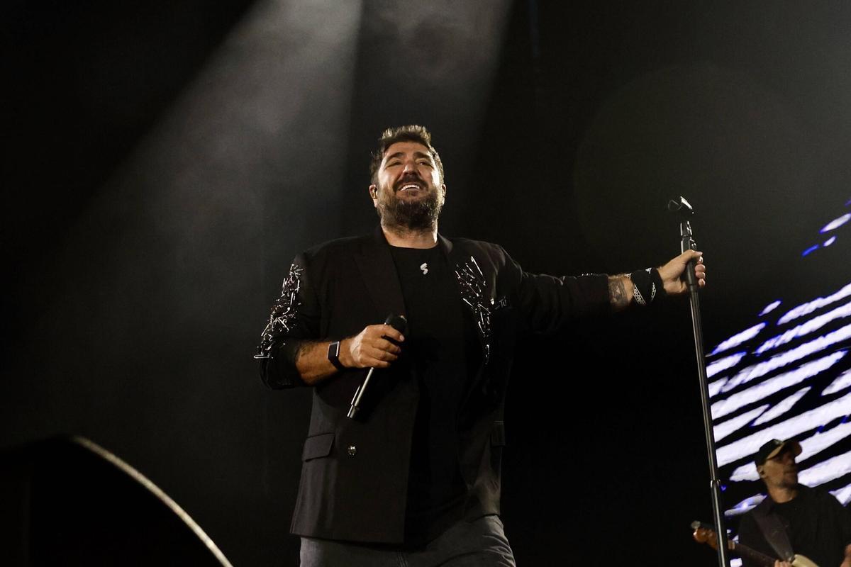 Así fue el concierto de Antonio Orozco