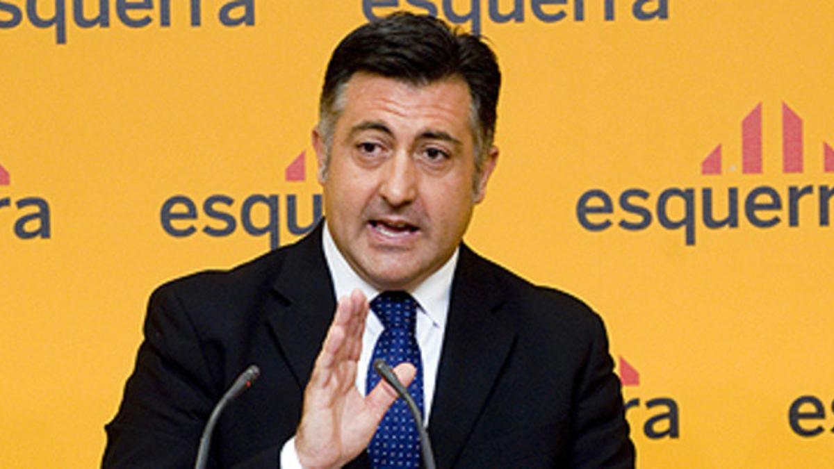 Joan Puigcercós, en una intervención reciente.