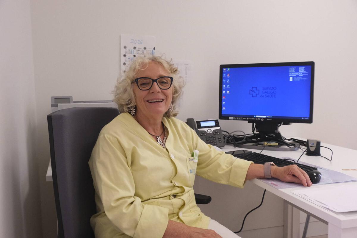 Susana García-Luengo, enfermera y trabajadora del centro