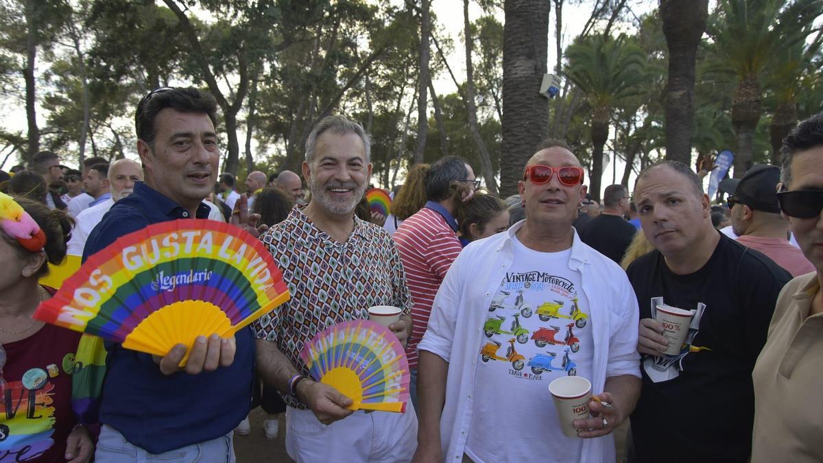 Amigos en la Alcazaba.