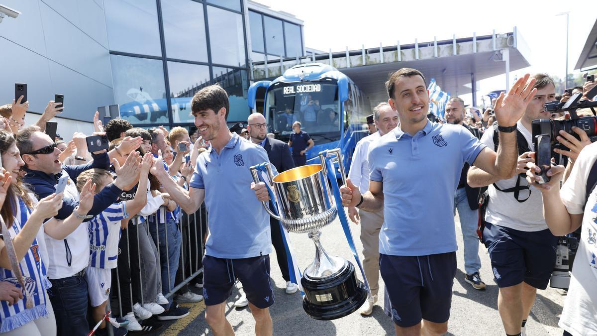 ¡La Copa ya está en San Sebastián!