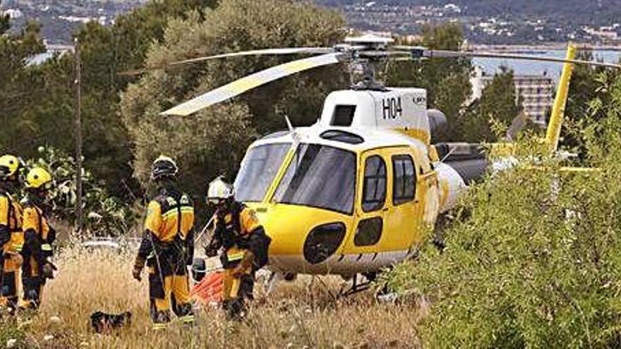 Sofocado un incendio en Sant Antoni