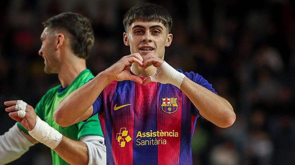 El jovencísimo Lucas Granda marcó su primer gol como azulgrana