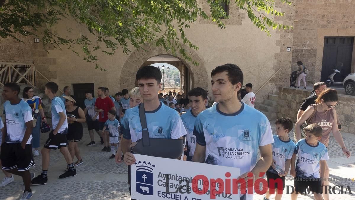 Clausura de las Escuelas Deportivas en Caravaca