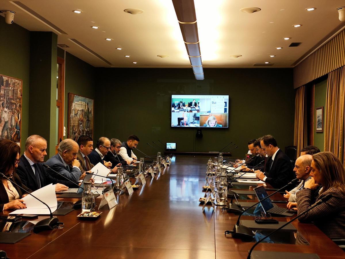 Reunión del consejo del Puerto del pasado mes de enero