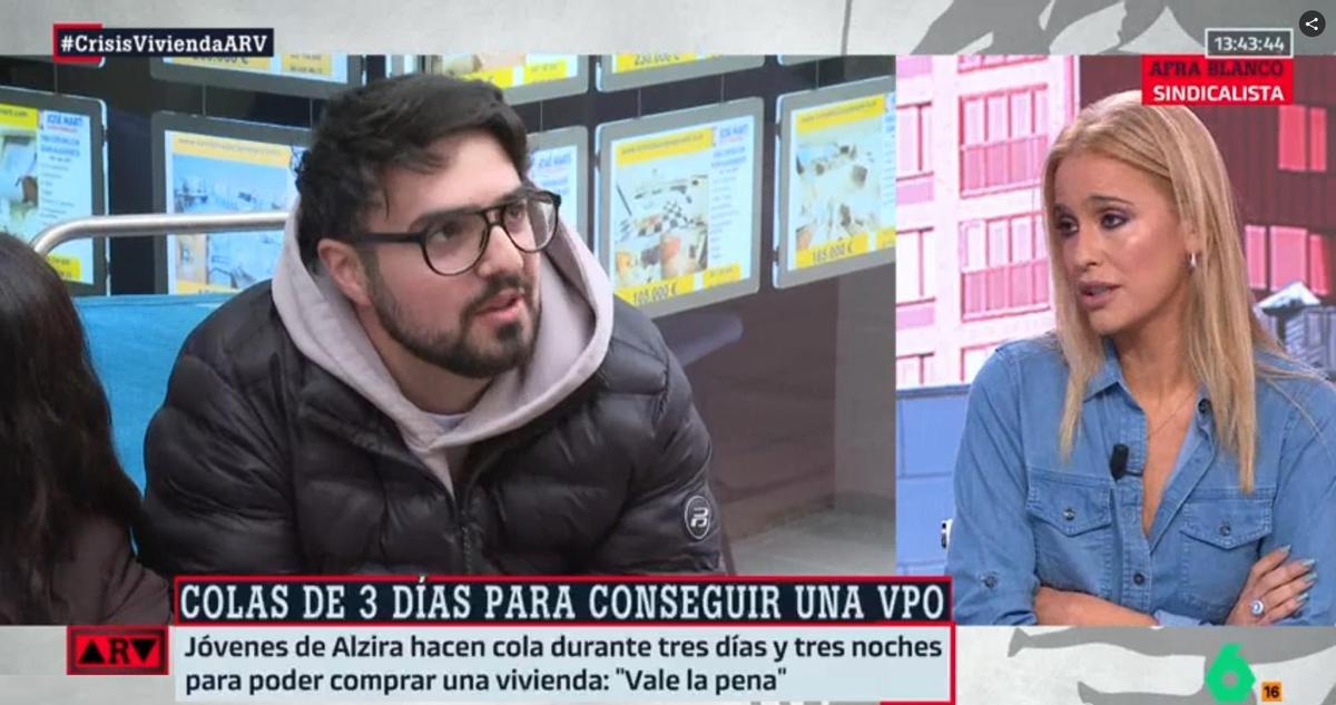 Afra Blanco a laSexta.