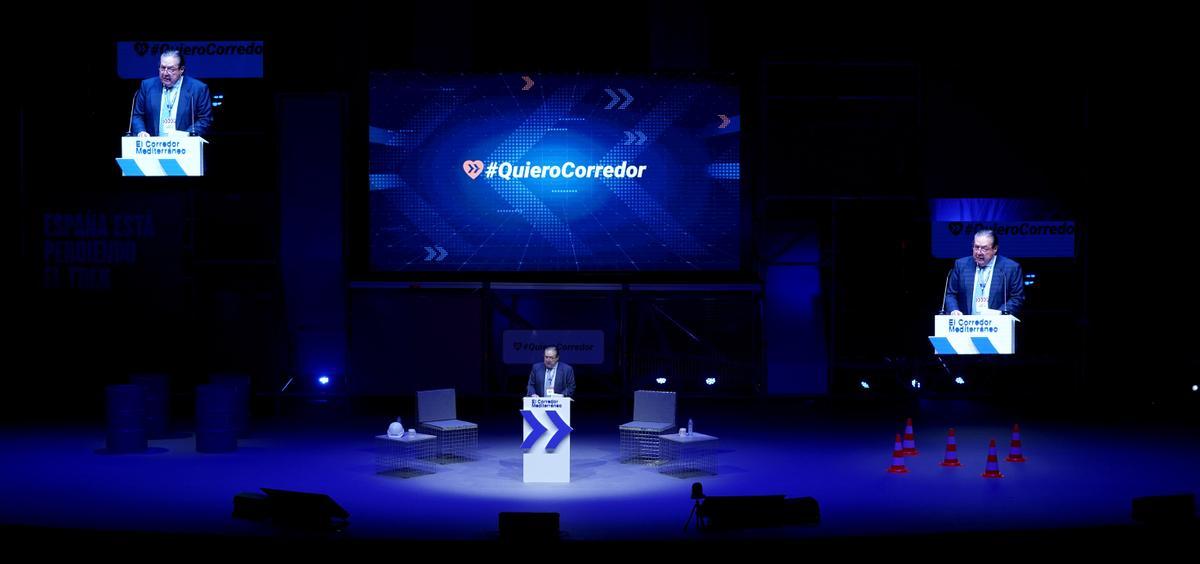 La reivindicación en Madrid del corredor mediterráneo reúne a empresarios y políticos