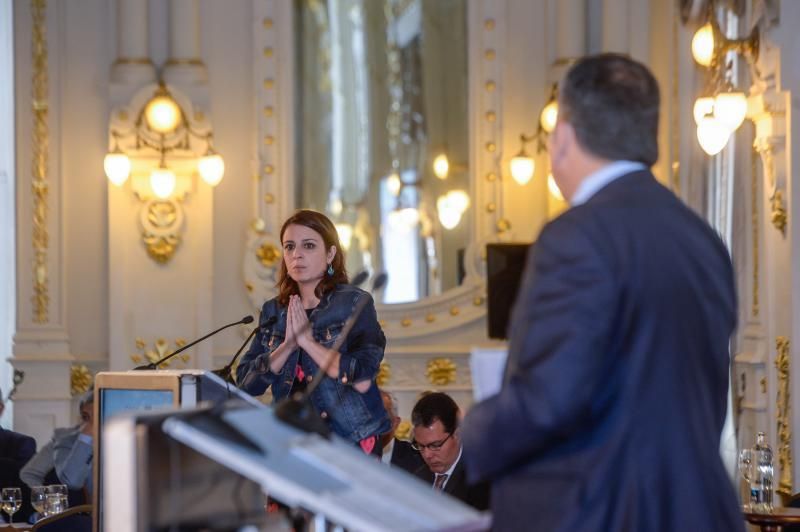 18-05-18. LAS PALMAS DE GRAN CANARIA.  Foro Adriana Lastra. FOTO: JOSÉ CARLOS GUERRA.  | 18/05/2018 | Fotógrafo: José Carlos Guerra