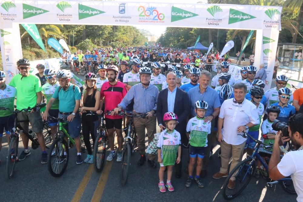 Málaga celebra el Día de la bici