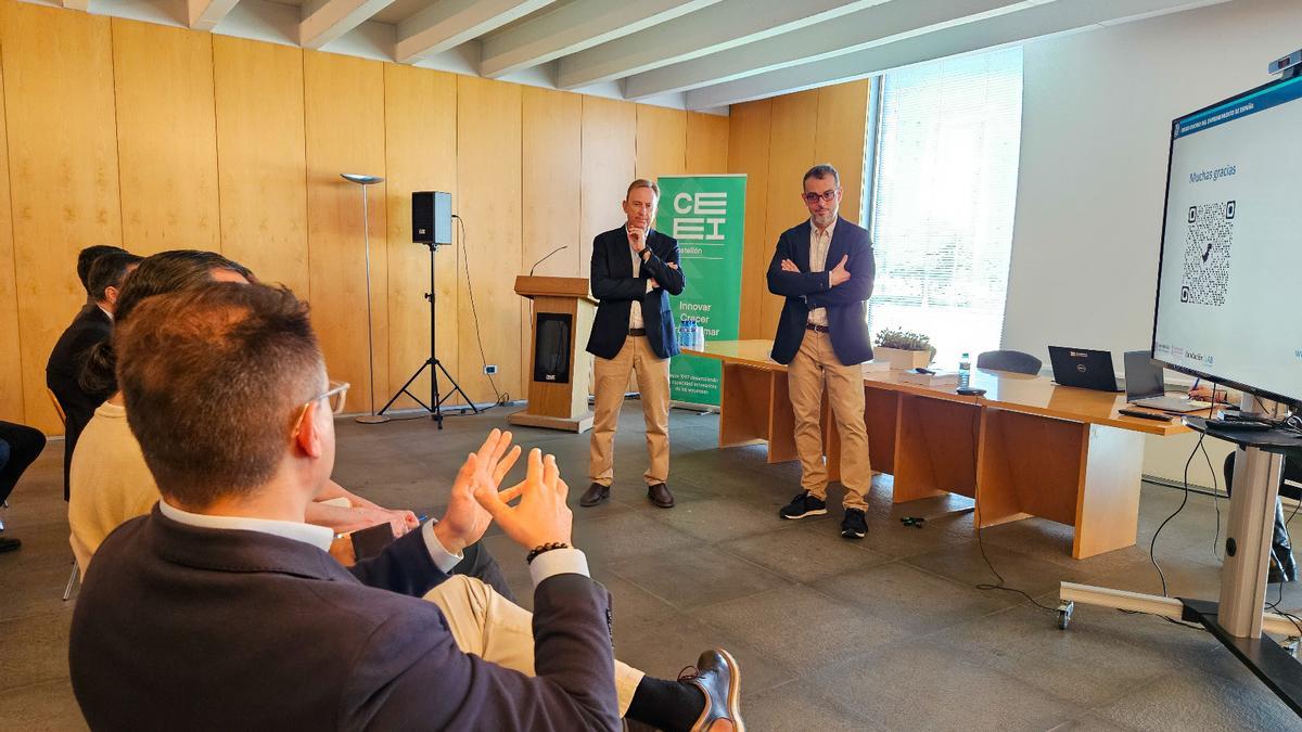 Presentación del informe GEM en el CEEI Castellón.