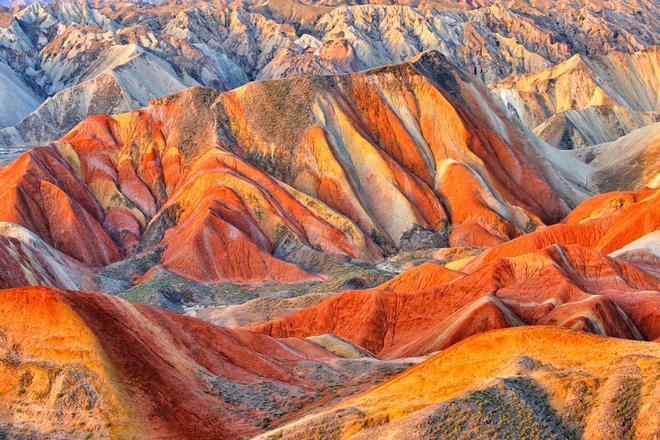 Danxia, Montañas Multicolor, China