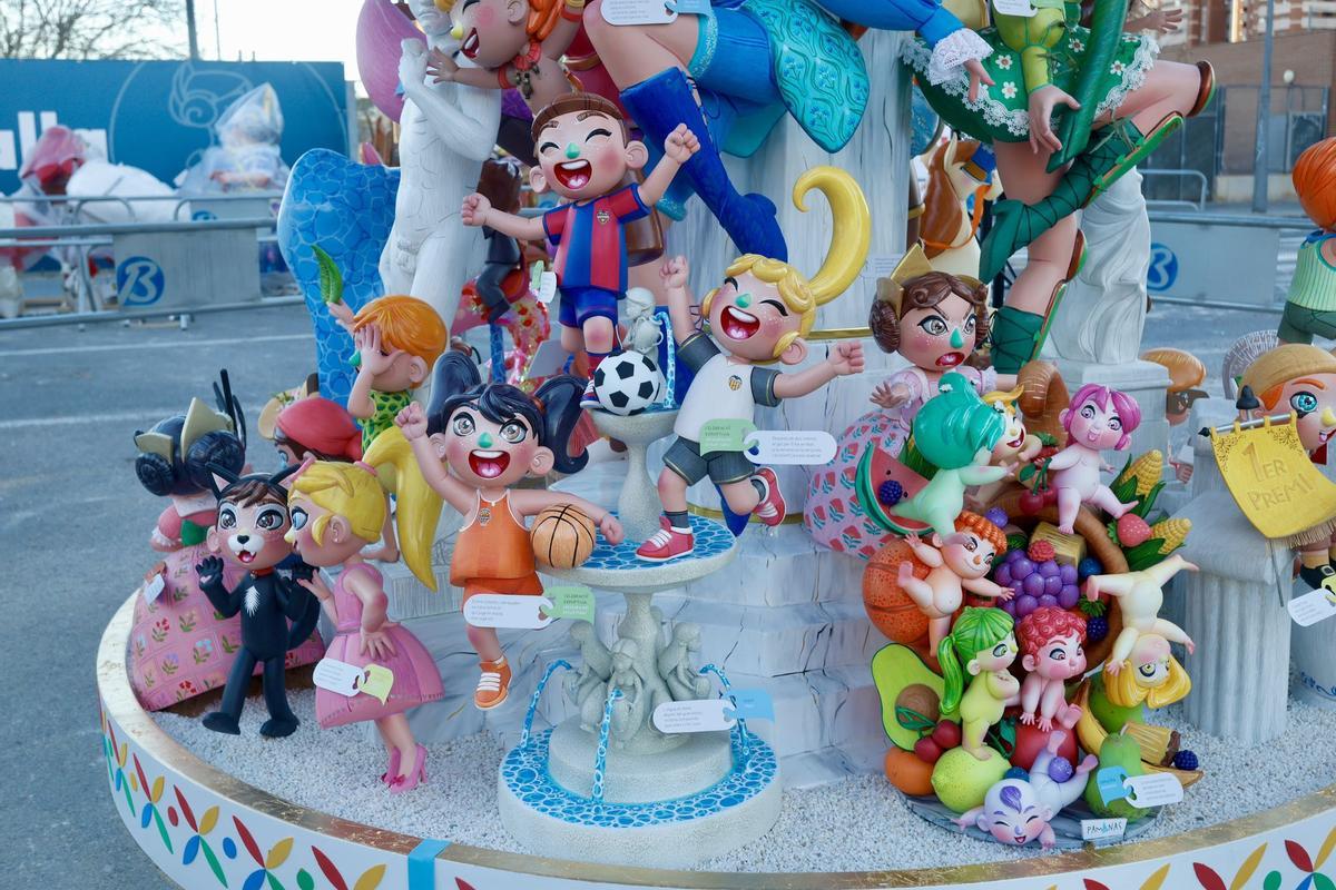 La falla del salto a la sección Especial de Infantil: Blas Gámez-Ángel Villena La falla del salto a la sección Especial de Infantil: Blas Gámez-Ángel Villena