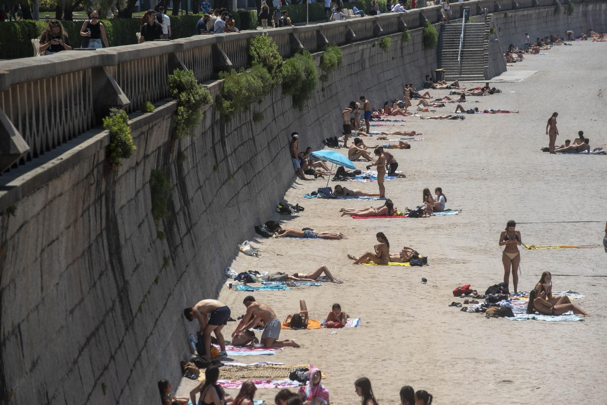 Día de playa en A Coruña
