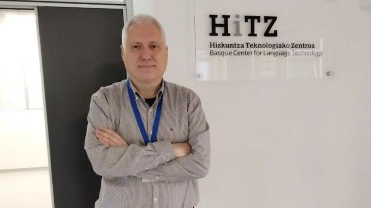 Germán Rigau, responsable del proyecto GAITU y del Centro Vasco de Tecnología de la Lengua (HitZ).