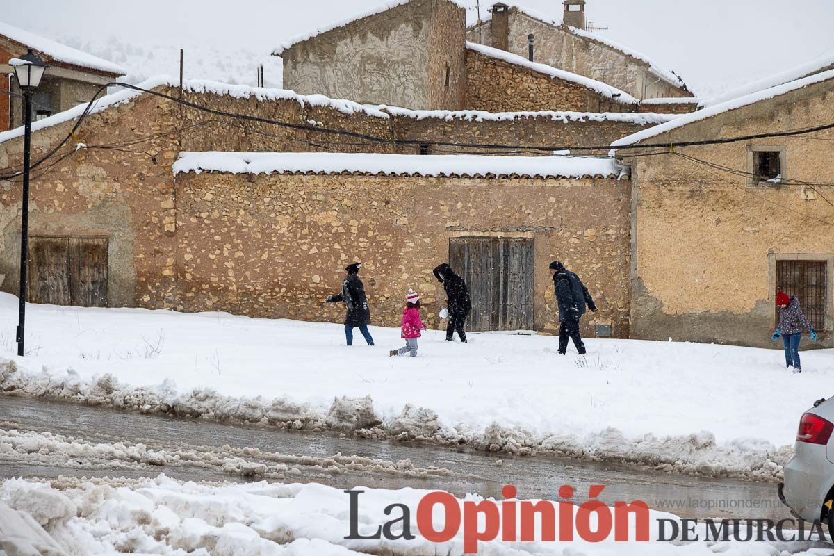 La comarca del Noroeste ofrece una estampa invernal