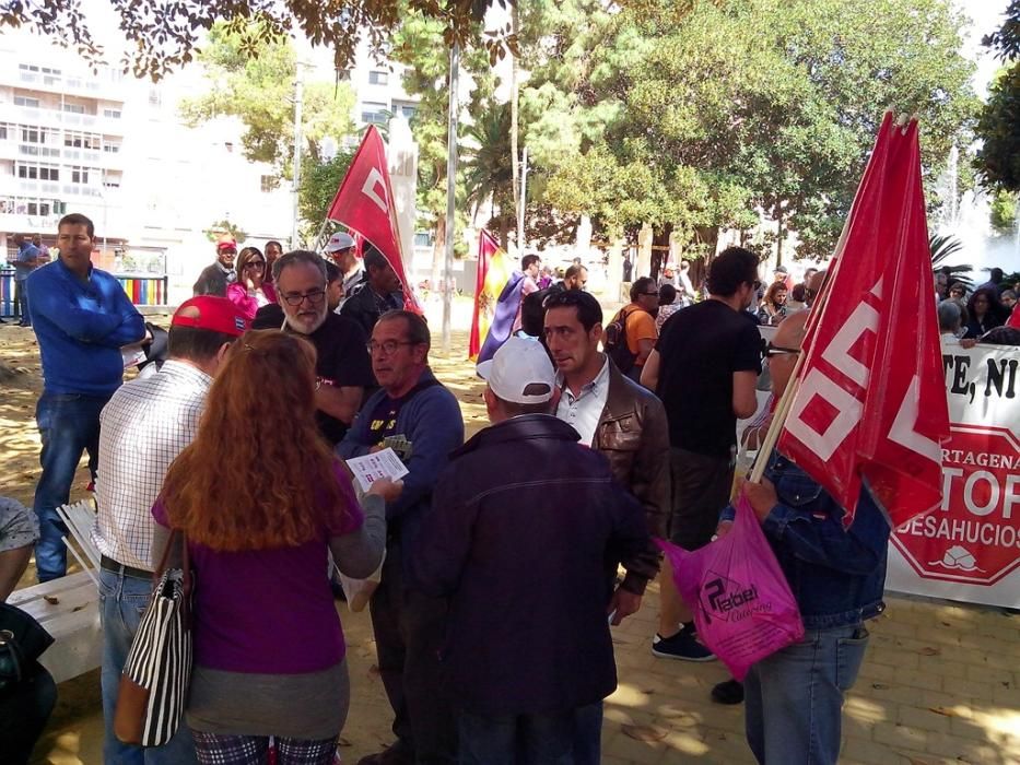 Manifestación del 1 de Mayo en Cartagena