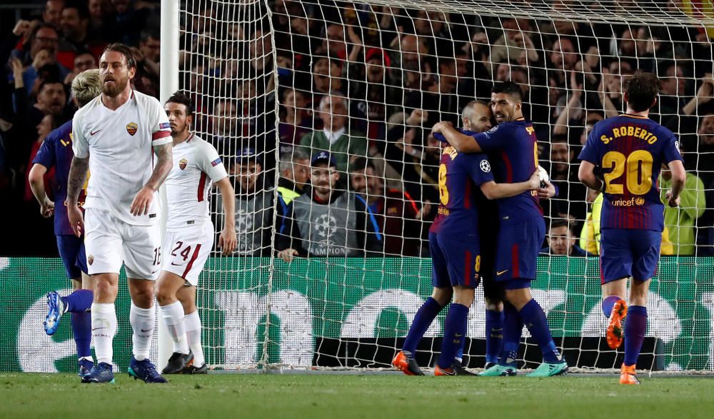 Barça - Roma, quarts de final de la Champions