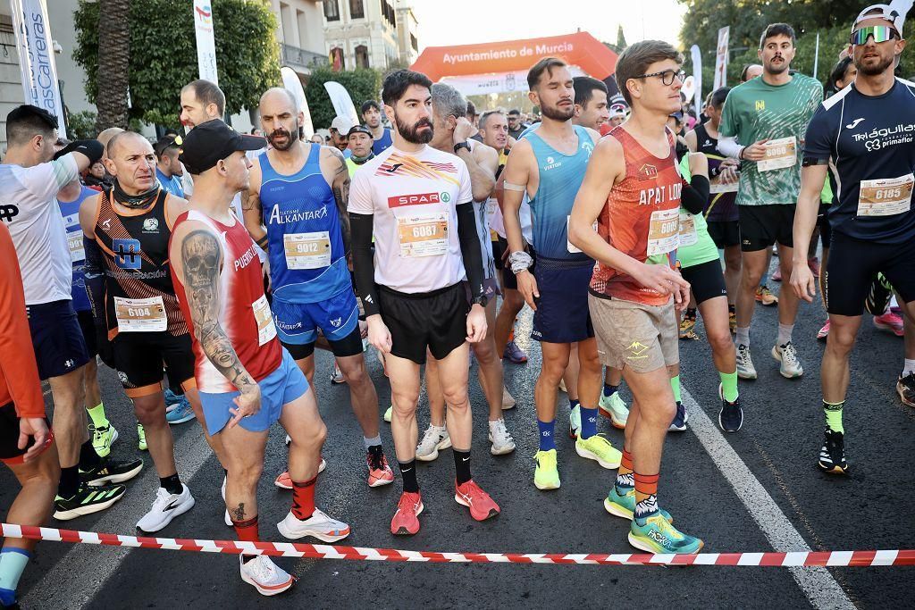 Las mejores imágenes de la TotalEnergies Maratón Murcia Costa Cálida