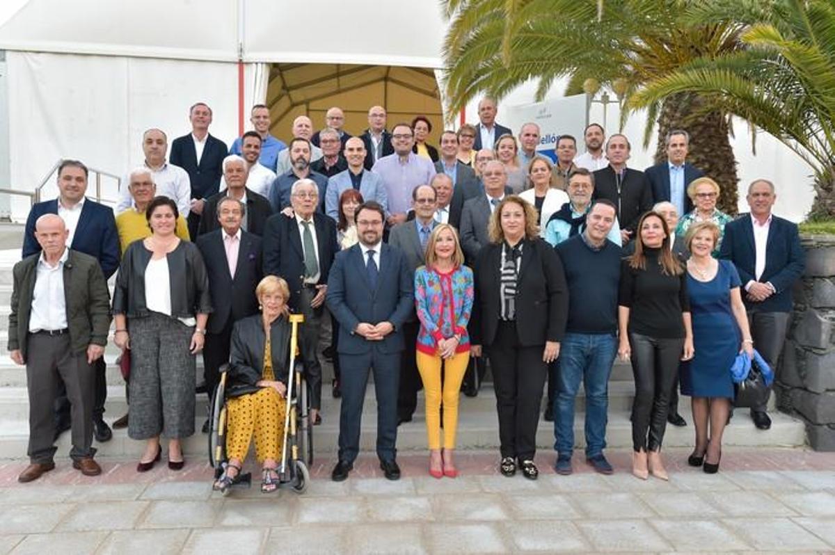 22-02-2019 LAS PALMAS DE GRAN CANARIA. “Populares de Leyenda”, el homenaje del Partido Popular a los afiliados más veteranos de los 21 municipios de Gran Canaria. Fotógrafo: ANDRES CRUZ