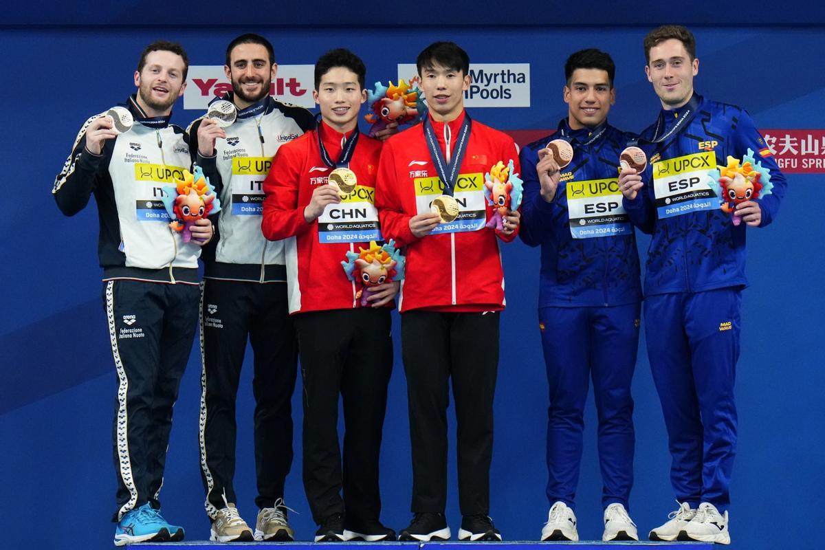 El bronce mundial del mallorquín Adrián Abadía, en imágenes