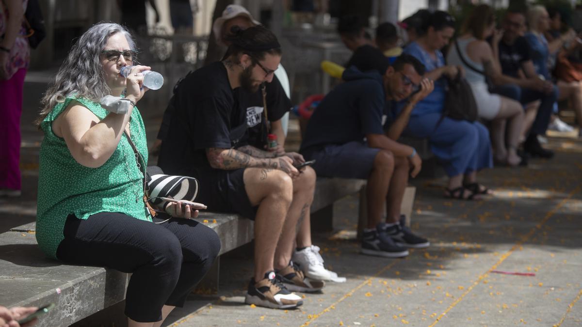 Ola de calor en Barcelona