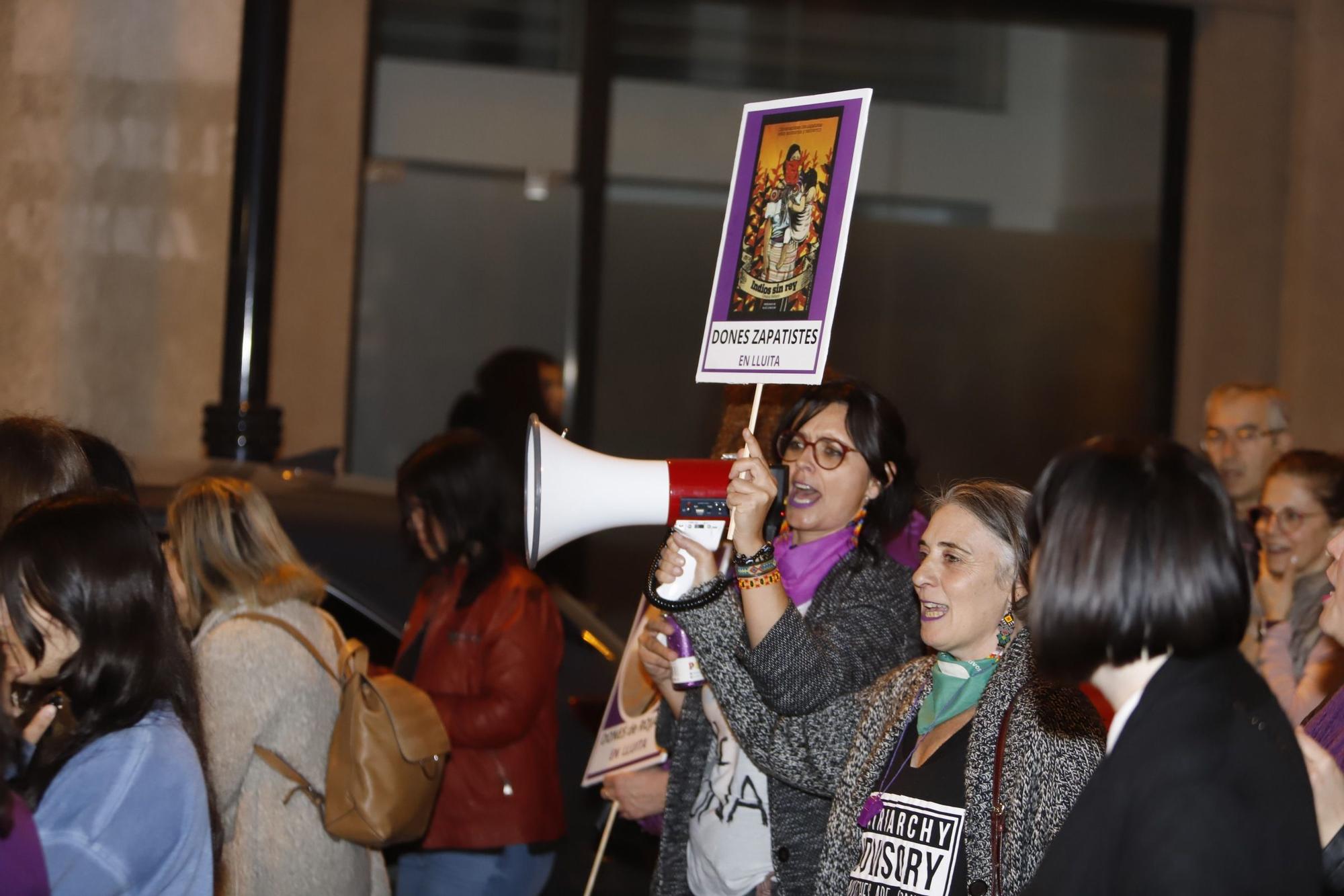 Manifestaciones y actos por el 8M en Ontinyent y Xàtiva