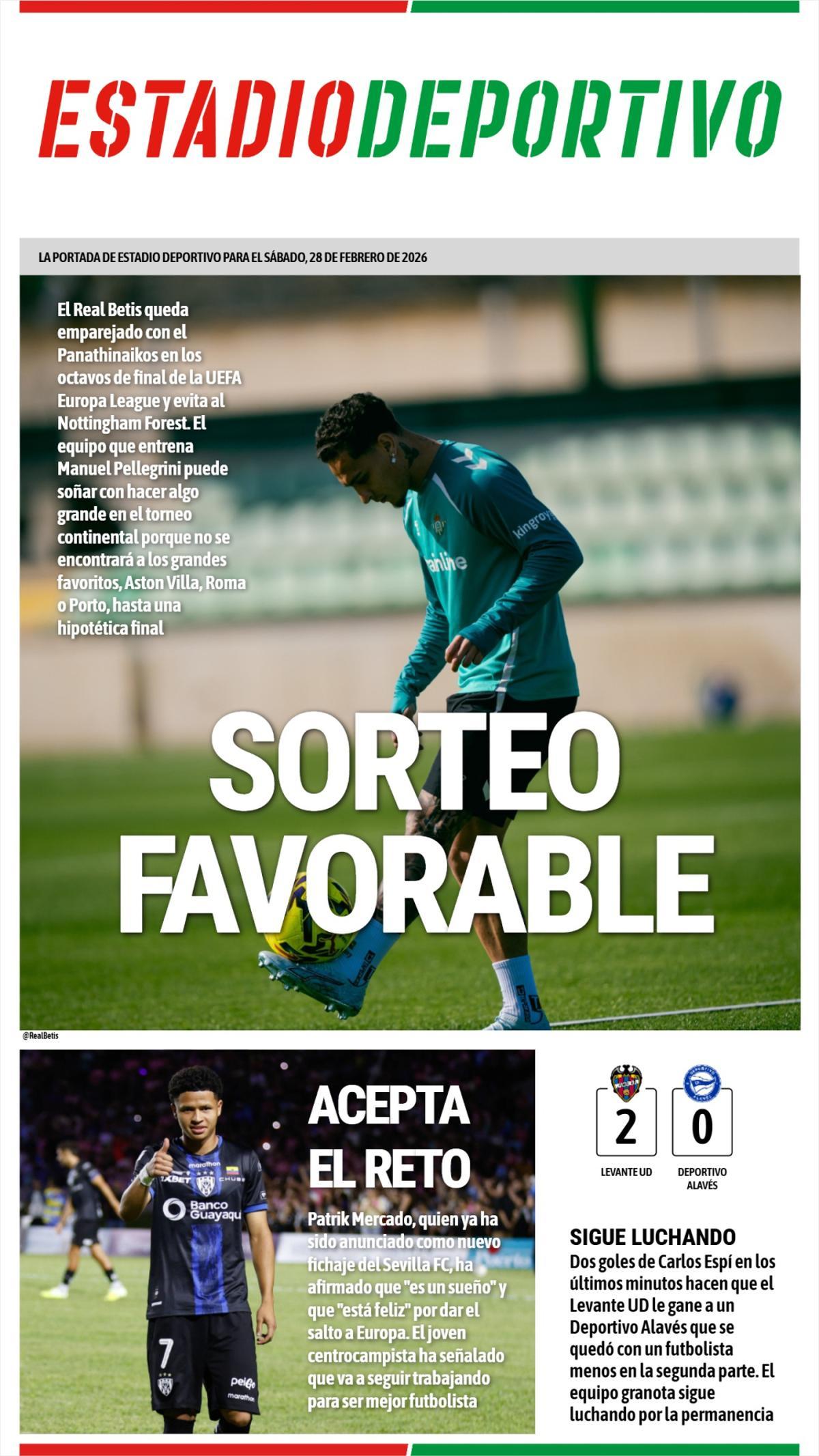 Estas son las portadas de la prensa deportiva de hoy Estas son las portadas de la prensa deportiva de hoy