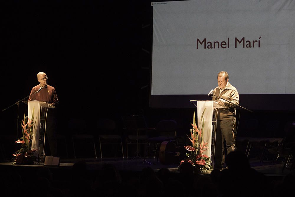 Homenaje a Manel Marí en Can Ventosa