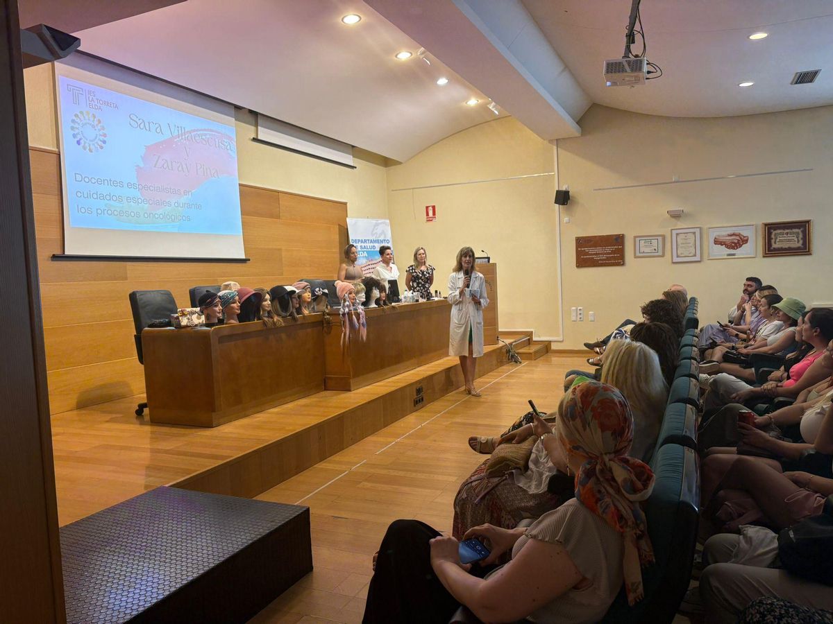 El taller se ha celebrado en el salón de actos del Hospital de Elda