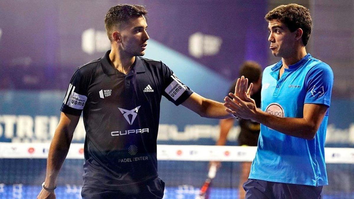 Ale Galán y Juan Lebrón volvieron a ofrecer su mejor pádel sobre la pista