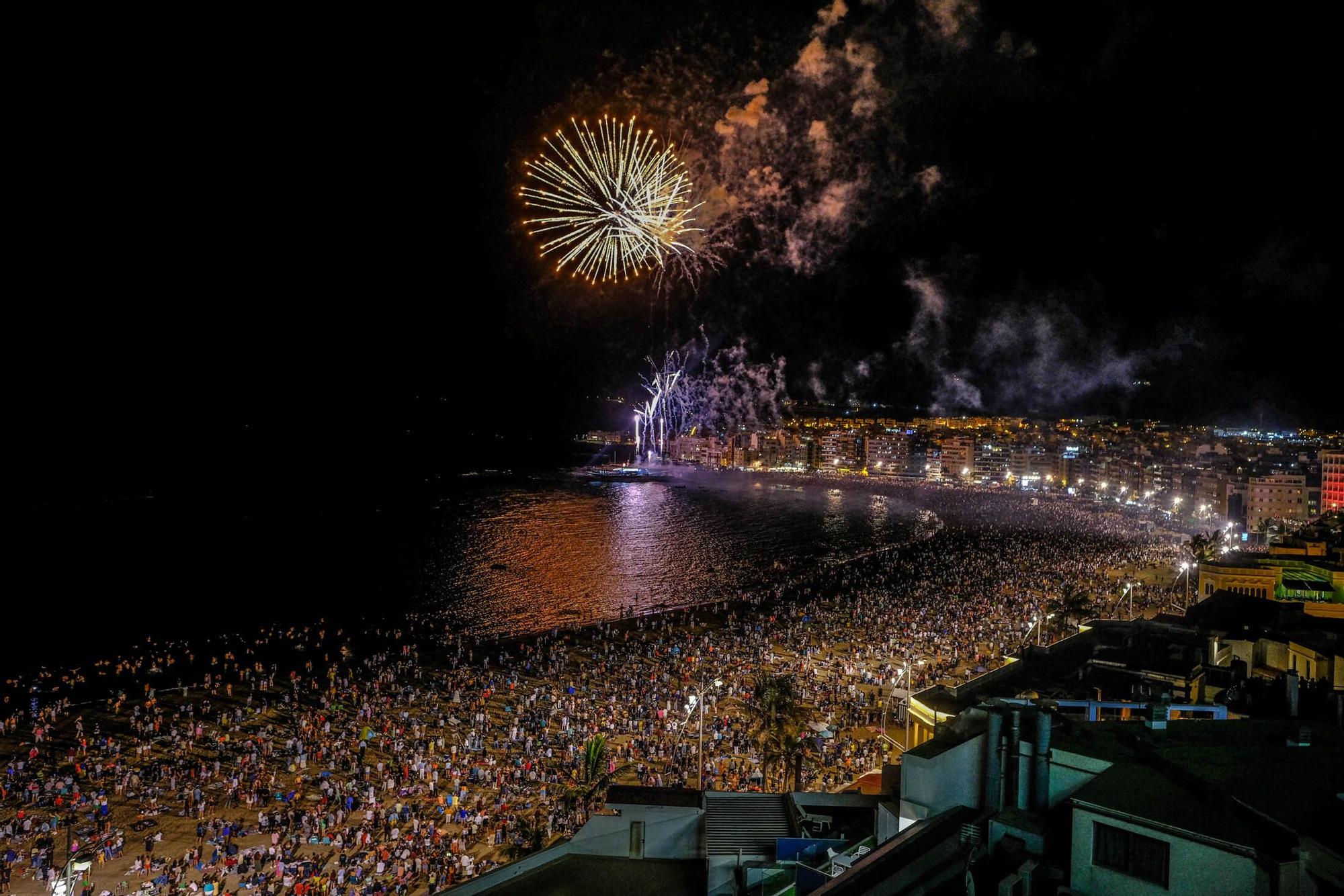 Fuegos de la noche de San Juan 2023