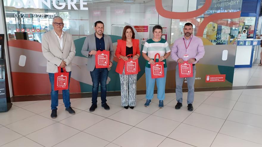 Hemodonación conmemora el segundo aniversario del punto de donación del Centro Comercial Alcampo