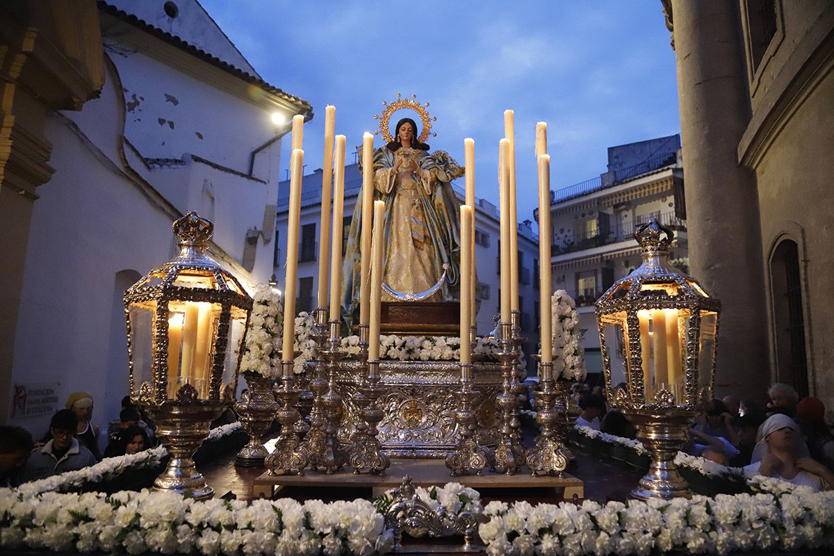 La procesión de la Inmaculada, en imágenes