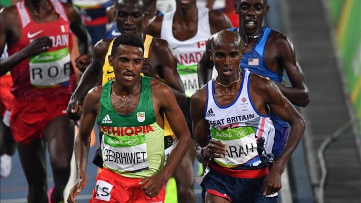 Mo Farah volvió a demostrar que no tiene rival en las pruebas de fondo