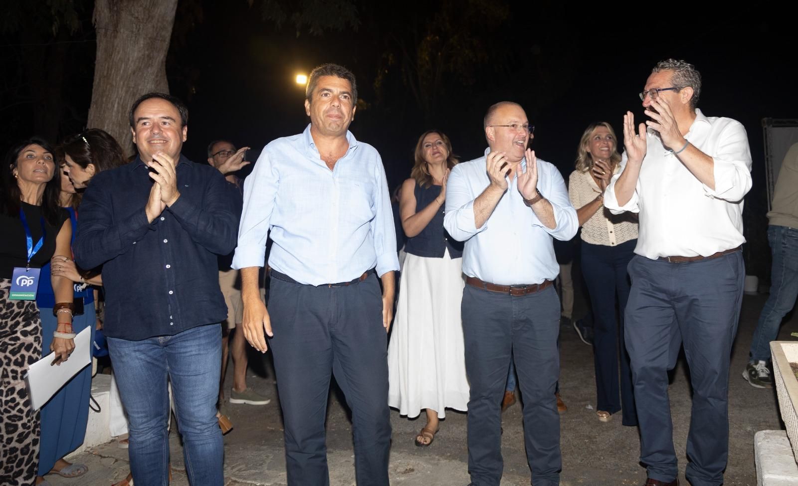 Tellado redobla su apoyo a Mazón y llama al PP a “trabajar bajo su liderato”