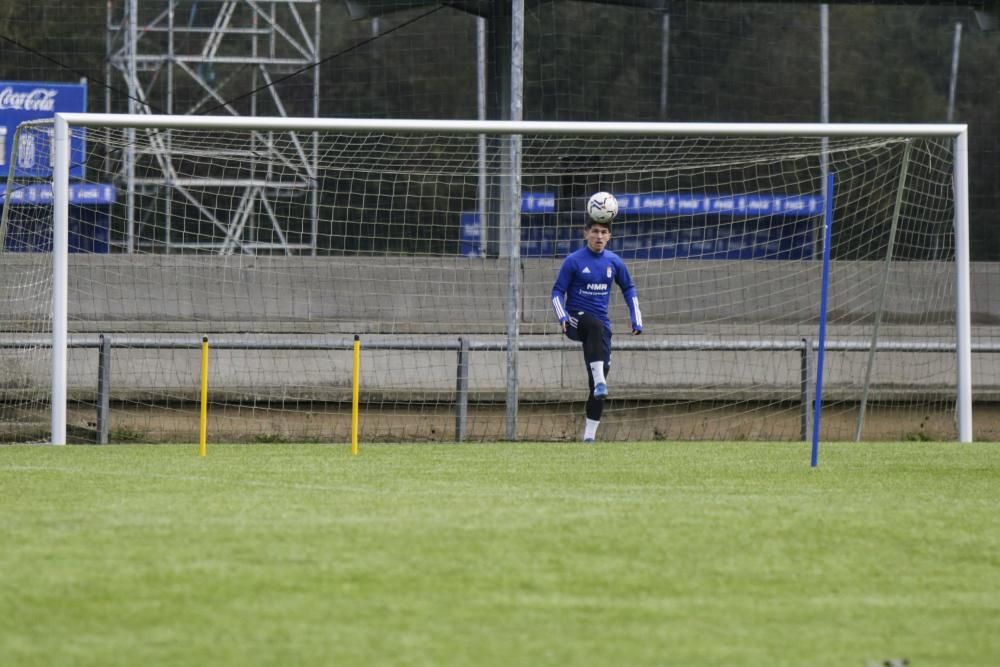 Entrenamiento del Oviedo