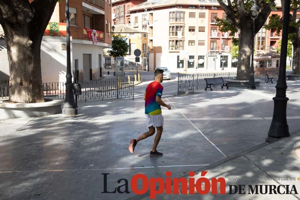 Desescalada en Caravaca: Los 'runners' se ataviaro