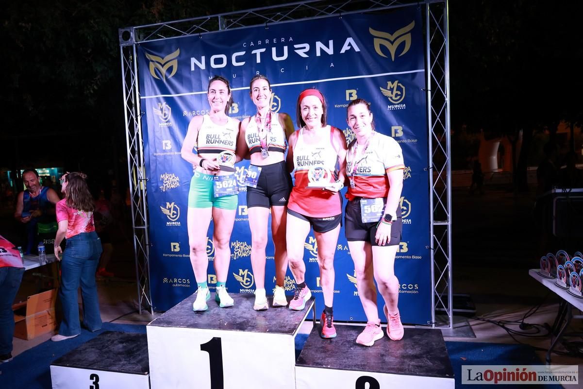 Las mejores imágenes de la carrera nocturna de Murcia