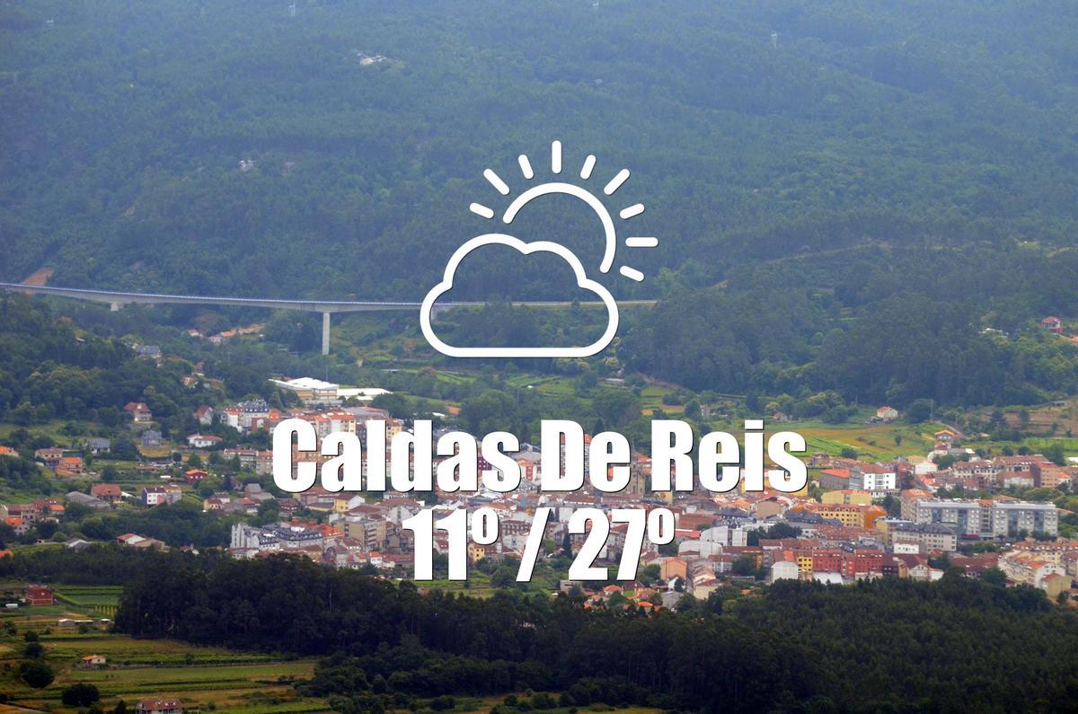 El tiempo en Caldas de Reis: previsión meteorológica para hoy, viernes 10 de abril