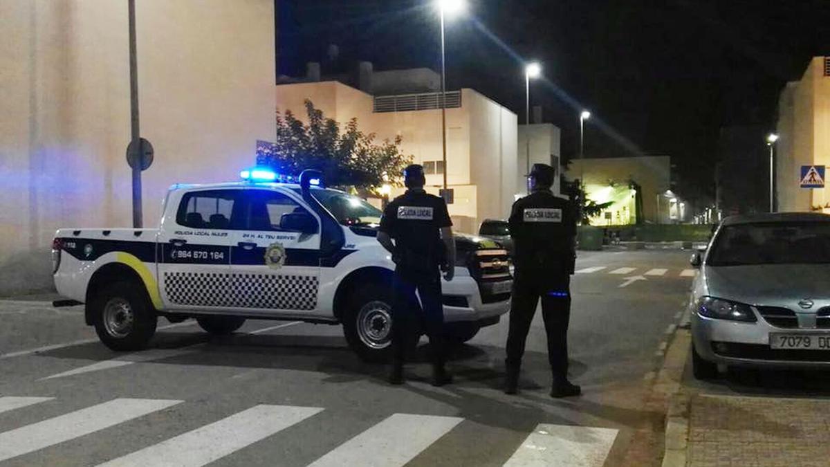 IMAGEN DE ARCHIVO DE LA POLICIA LOCAL DE NULES