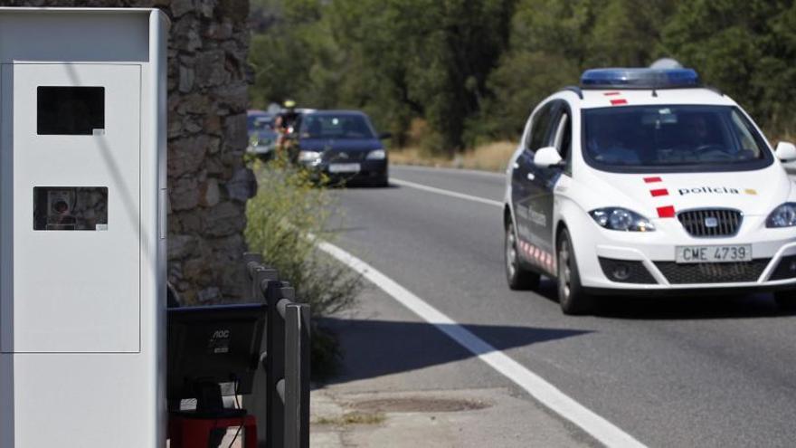 El conductor va ser caçat pels Mossos en un control